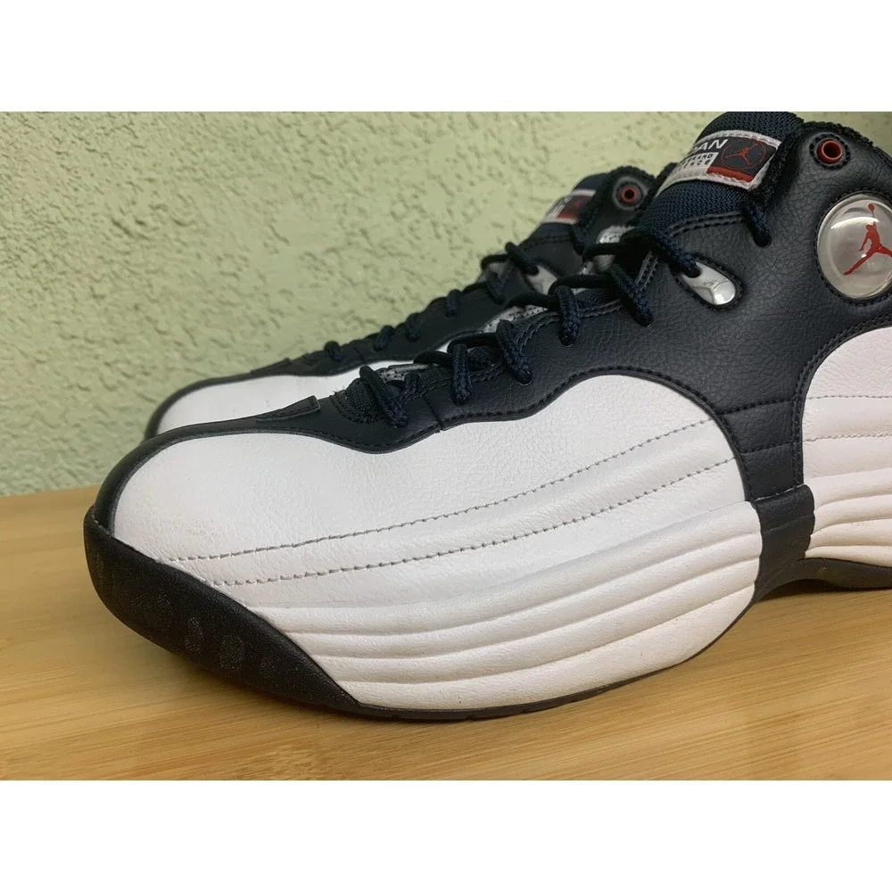 Jordan Jumpman Team 1 White Obsidian Retro Basketball Shoes‎ Size 10 Men